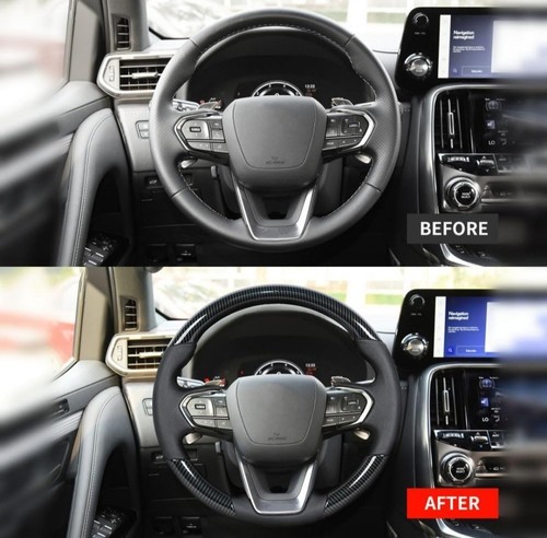 Volante de fibra de carbono Hydro Dip apto para Lexus NX250 350 450h LX600 2022-2024 - Imagen 5 de 6