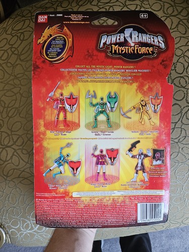 Power Rangers Mystic Force Mystic Light Red Action Figure Sealed 2006 Bandai - Picture 2 of 3