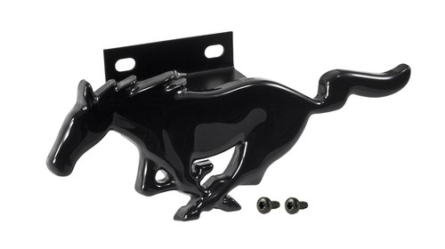 1999-2004 Mustang Mach 1 Grille 9 piece Kit w/ Black Running Horse Emblem - Picture 4 of 6
