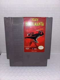 Wrath of the Black Manta NES Nintendo Tested