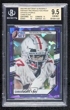 2022 Leaf Pro Set Draft Metal 1/1 Chris Olave #PSB-CO1 BGS 9.5 GEM MINT 12bv