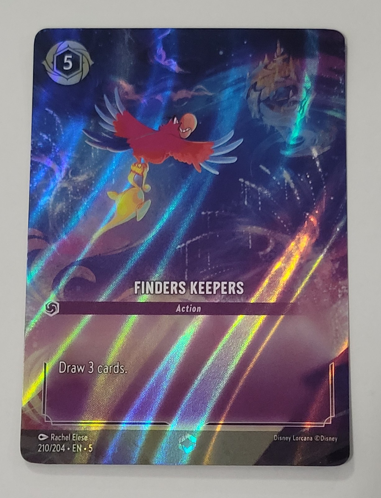 Lorcana - Finders Keepers (Enchanted) 210/204 Shimmering Skies Holo
