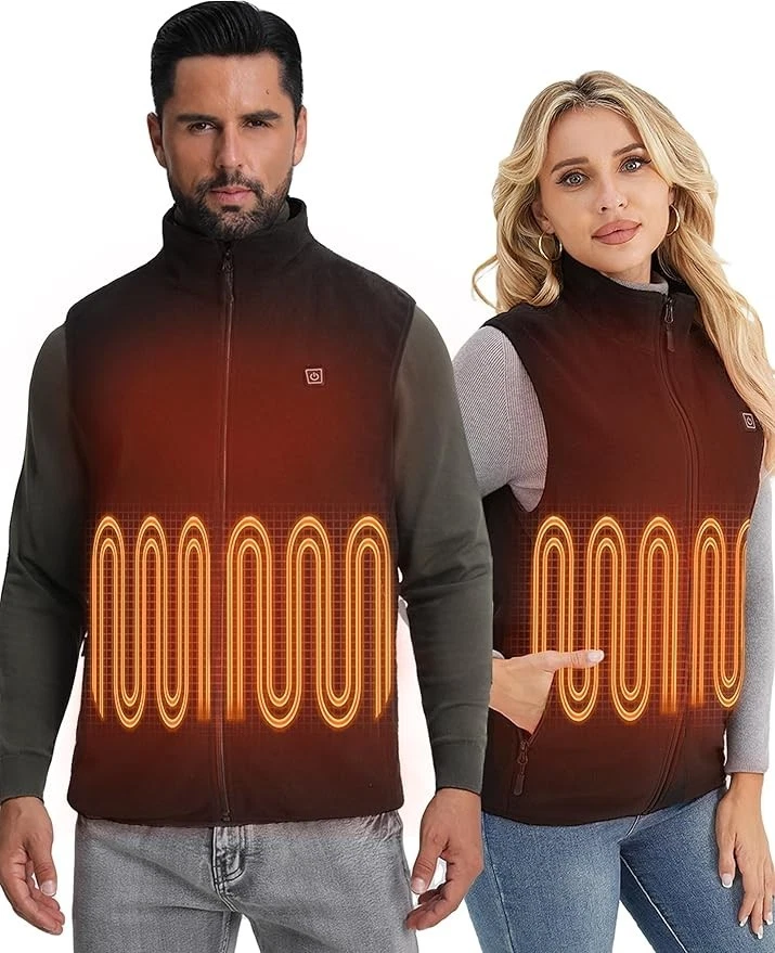 Heated Vest for Men and Women Battery Pack Included Fleece Jackets Medium
Opens in a new window or t