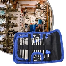 Screwdriver Bit Set Slotted Electric Screwdriver With Tool Bag For Drilling