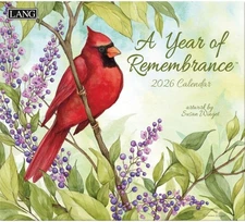 Year of Remembrance 2026 Wall Calendar Wall by Susan Winget