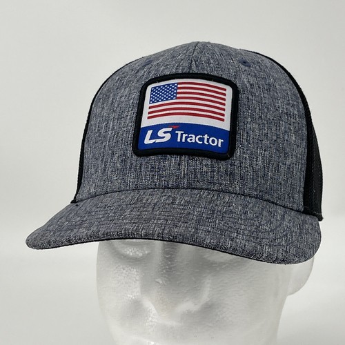 LS Tractor Hat - SnapBack MeshBack Baseball Cap EUC - Picture 2 of 12