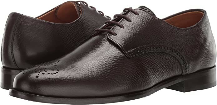 MARC JOSEPH NEW YORK Men Leather Oxford Lace-up Wingtip Dress Shoe whiskey US 10 MARC JOSEPH NEW YORK Men main image 3