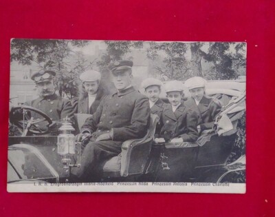 RPPC of  HRH Grand Duchess Maria- Adelheid Luxembourg 