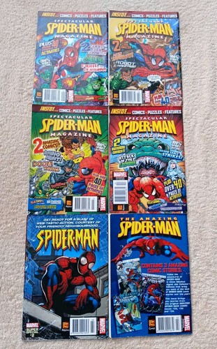 Amazing Spider-Man Magazines 6 Comics Otter Press Magazines Australia Edition GC - Picture 5 of 7