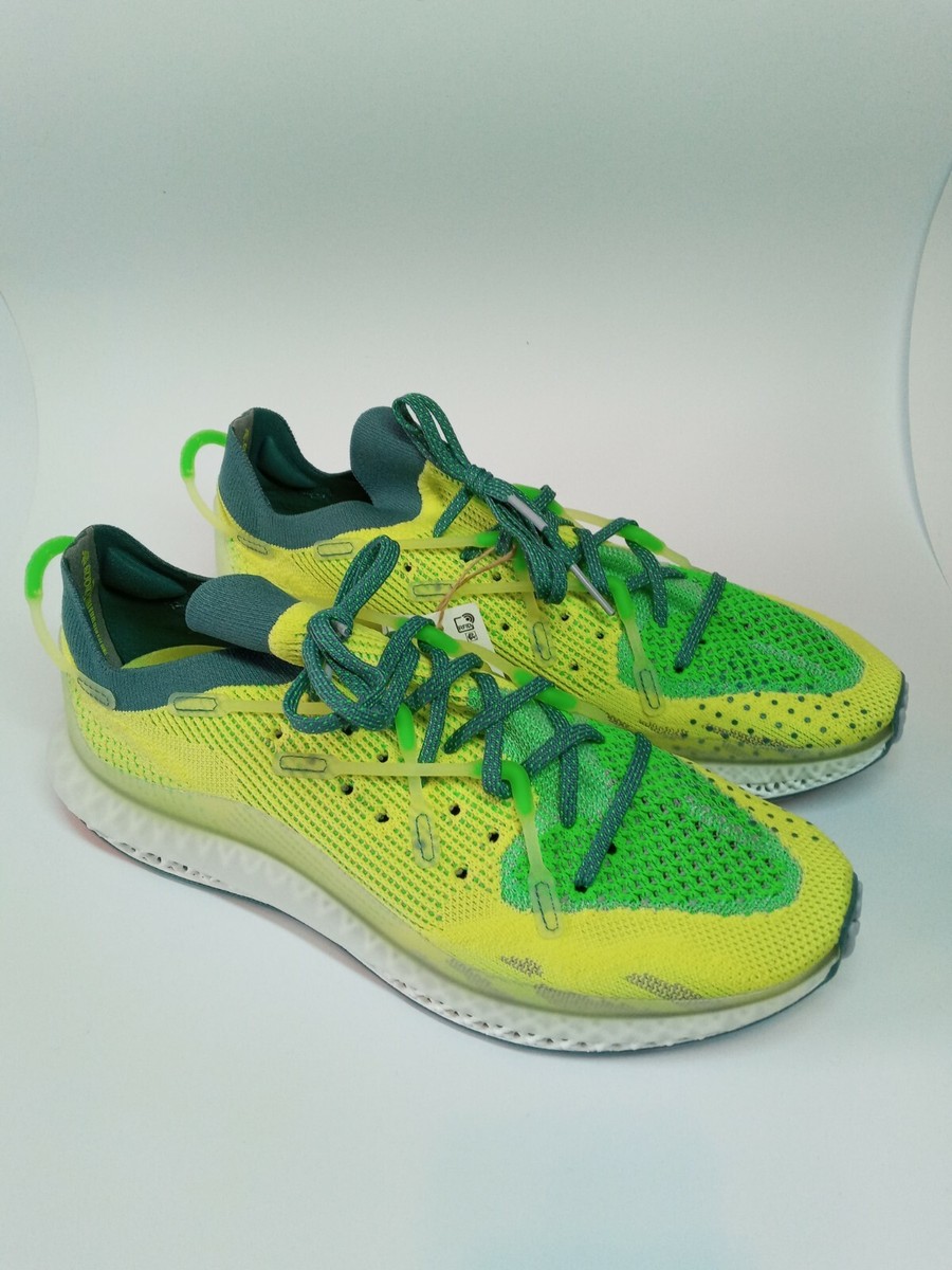 超お勧めポールスイエローシューズ☆アディダス☆4D FUSIO SHOES Adidas 4D Fusio Running Shoes Grey/Semi Frozen Yellow Men's