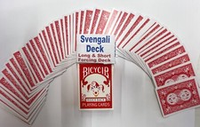Magic Short & Long Deck~Svengali Cards~Forcing Trick Deck Beginner Magician~Easy