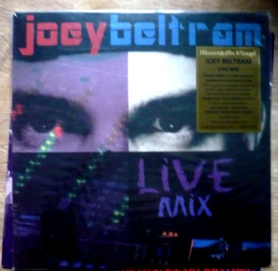 LP Joey Beltram Live Mix Music on Vinyl Limited Edition 1500 colored 180g Techno
