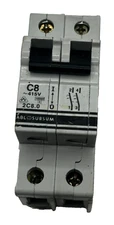 ABL SURSUM CIRCUIT BREAKER C8 415V 2C8.0 2 POLE TYPE 2 480Y/277VAC BREAKER
