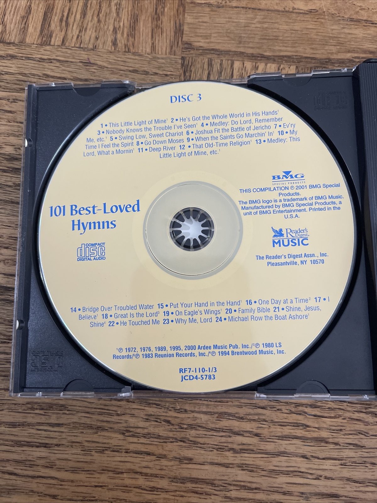 101 Best Loved Hymns CD DISC 3&4 ONLY | eBay