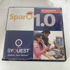 SyQuest SparQ 1.0 Removable Cartridge Drive 1.0GB External PC Formatted Sealed