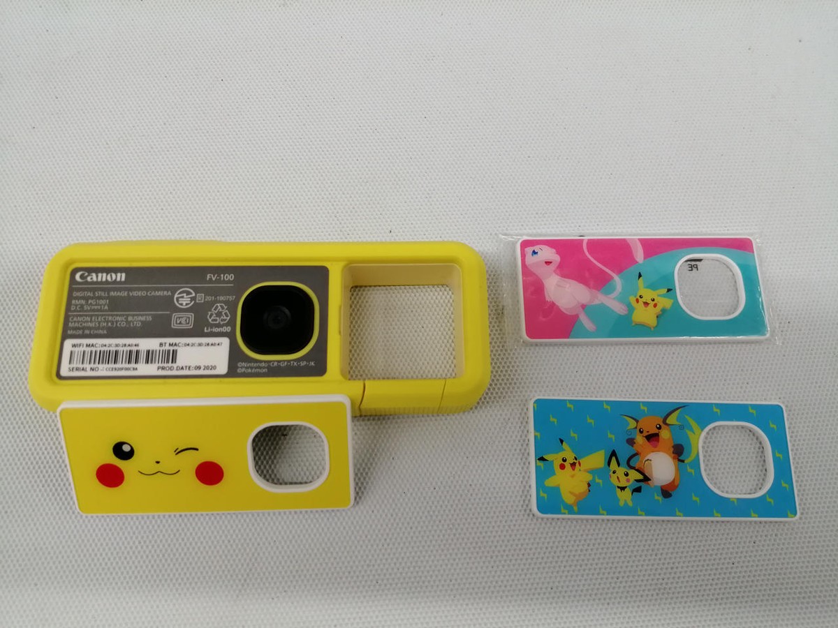 CANON iNSPiC REC ピカチュウモデル FV-100 希少品(新 CANON iNSPiC REC ピカチュウモデル FV-100 希少品(新