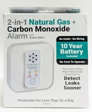 DeNova Detect 2-in-1 Natural Gas & CO Detecto...