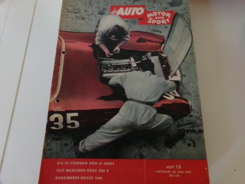 Auto Motor Sport 1954 Dürkopp Diana - BMW 502 - Borgward 1500 - Mercedes 300