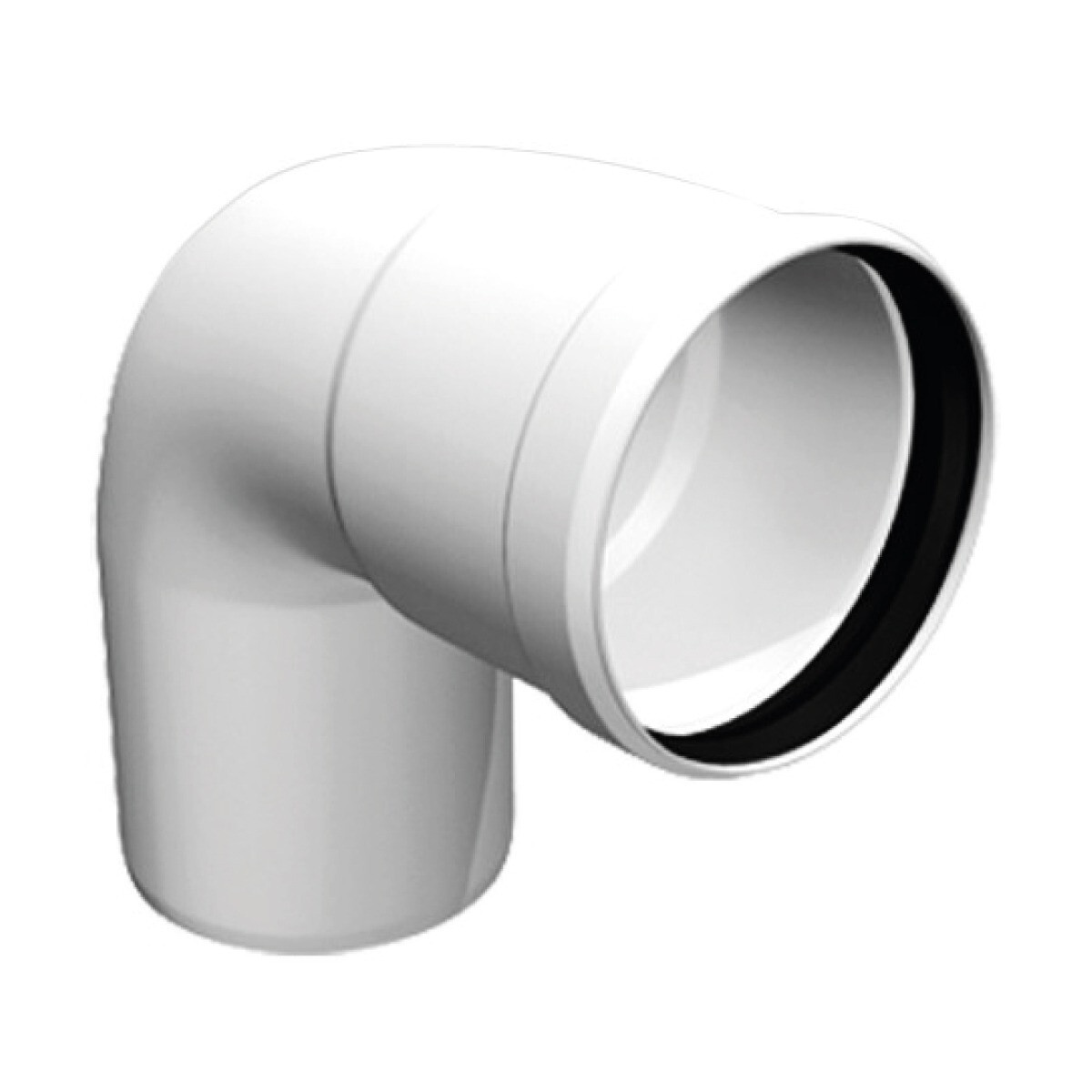 CURVA 87° 80mm MONOPARETE PPS CALDAIA CONDENSAZIONE  0151103