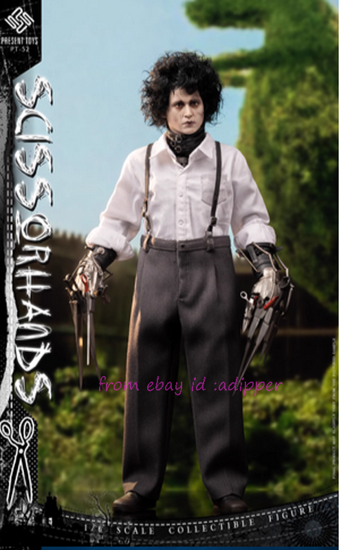 Perfect Present Toys Pt-Sp52 1/6 Scissorhands Edward New Year Gift