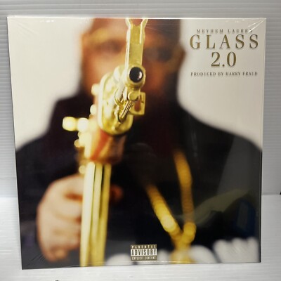 Meyhem Lauren & Harry Fraud - 'Glass 2.0' - Black Vinyl LP new