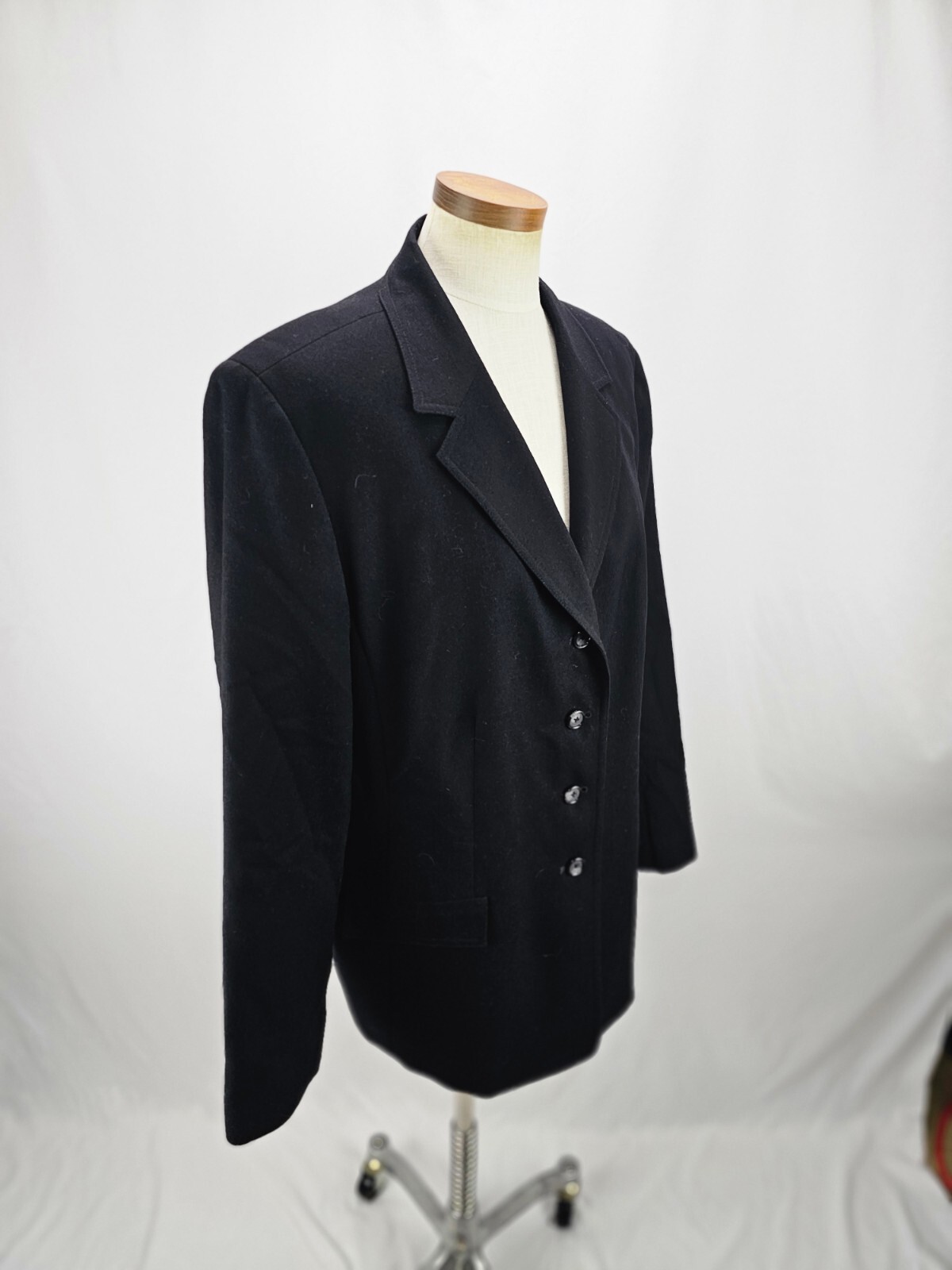 Talbots Women's Black Wool Blazer Jacket 16W eBay