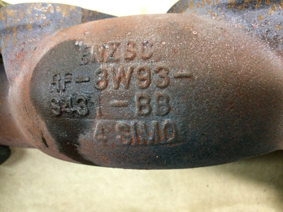 ⭐10-15 Colector de escape izquierdo Jaguar XF 5,0 L OEM E Foto 3 de 4