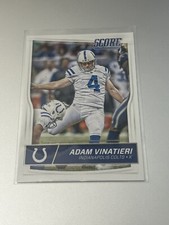 ADAM VINATIERI 2016 SCORE FOOTBALL CARD # 147 Indianapolis Colts Football
