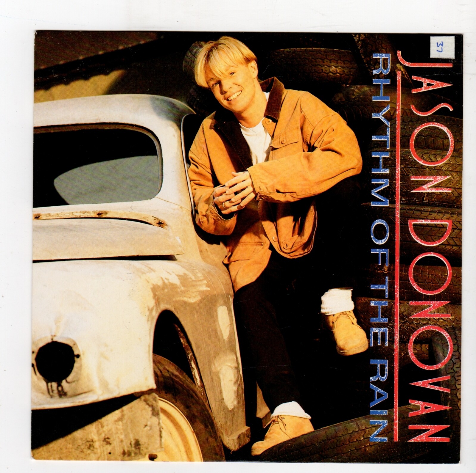 (S248) Jason Donovan, Rhythm Of The Rain - 1990 - 7 inch vinyl