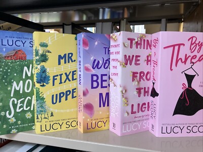 Lucy Score By Thread, Worst Best Man, Mr Fixer Upper, No More Secrets (Lot of 5)
