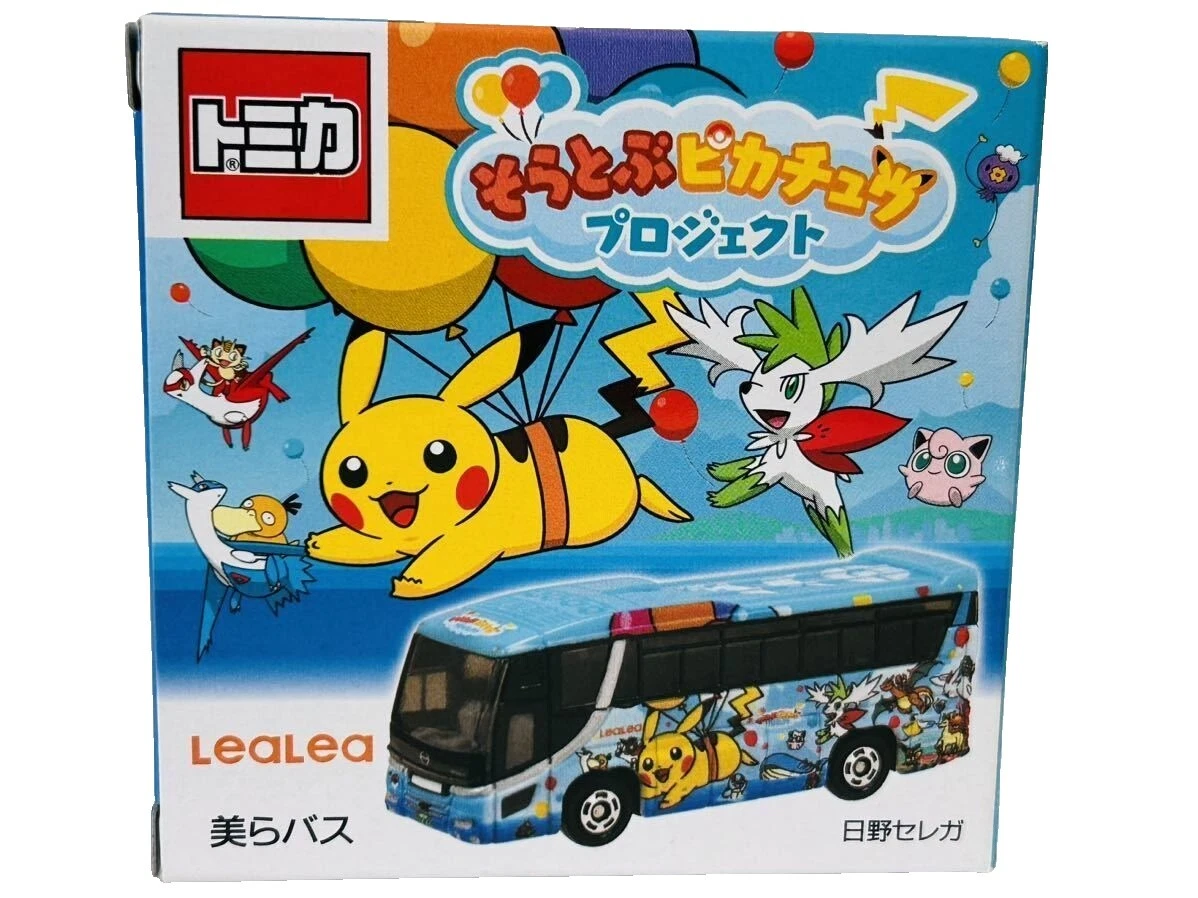 Pokemon autobuses Diecast y de juguete