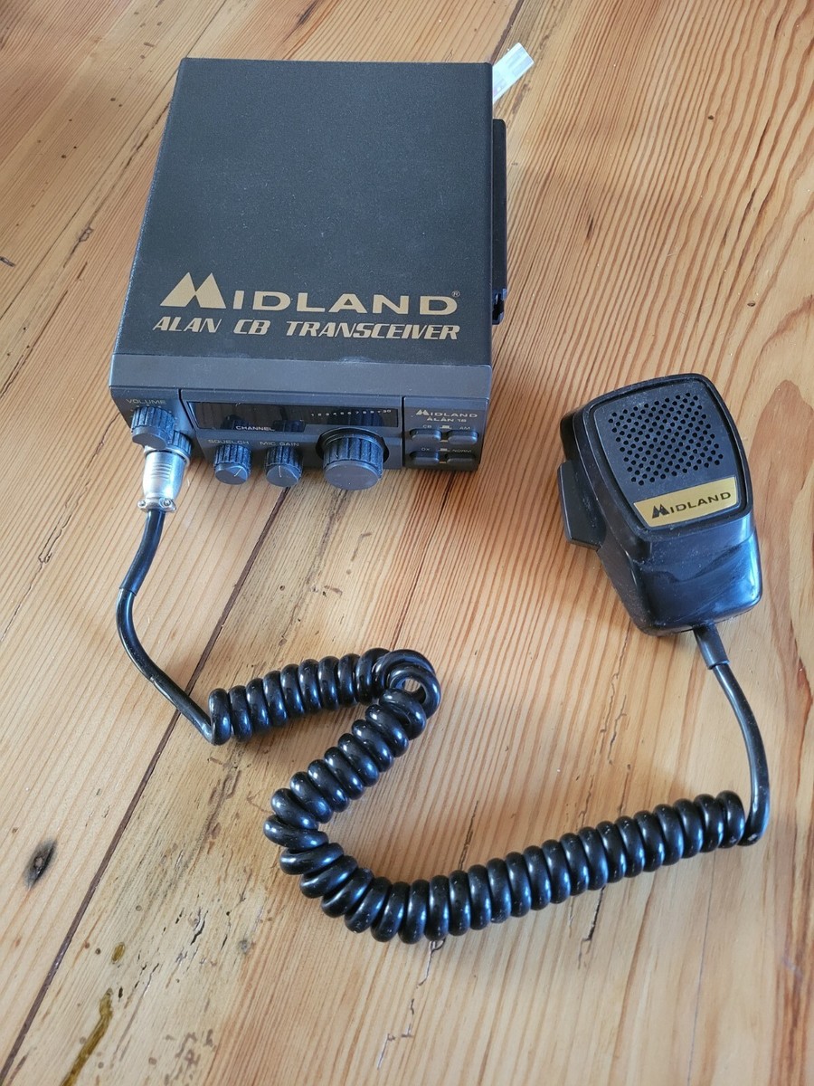 RADIO CB CIBI MIDLAND 4001RD Non Teste Précision series 40 Canaux FM Vintage EUR 39,99 - FR