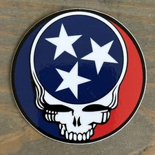 Tennessee Steal Your Face Vinyl Sticker - Grateful Dead