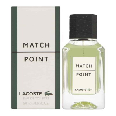 LACOSTE MATCH POINT 1.6 oz EAU DE TOILETTE SPRAY NEW MENS COLOGNE  50 ML NIB