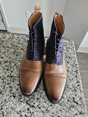 3DM Lifestyle Suede Leather Oxford Boots