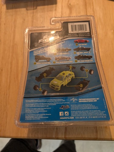 2016 jada toys Diecast 1:64 Car Fast & Furious dom's black dodge charger rt - Picture 2 of 7