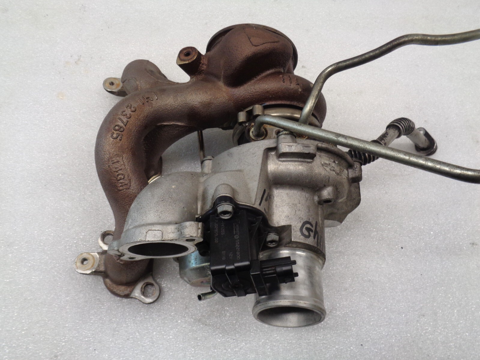 2014-2017 Maserati Ghibli 3.0L Left Driver Turbocharger Manifold OEM AK2402131