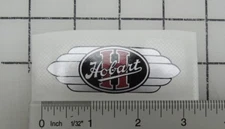 Antique Vintage Hobart Restoration Decal from Original Hobart Specifications