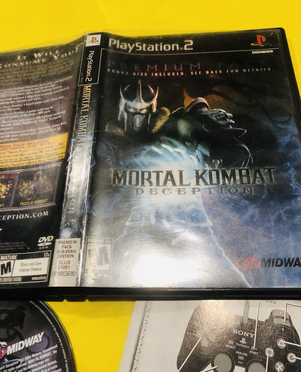 MORTAL KOMBAT DECEPTION PS2【北米版】 Amazon.com: Mortal Kombat Deception - PlayStation 2 : Midway