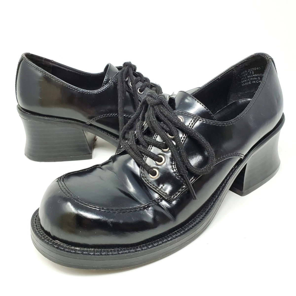 90s chunky shop platform heels