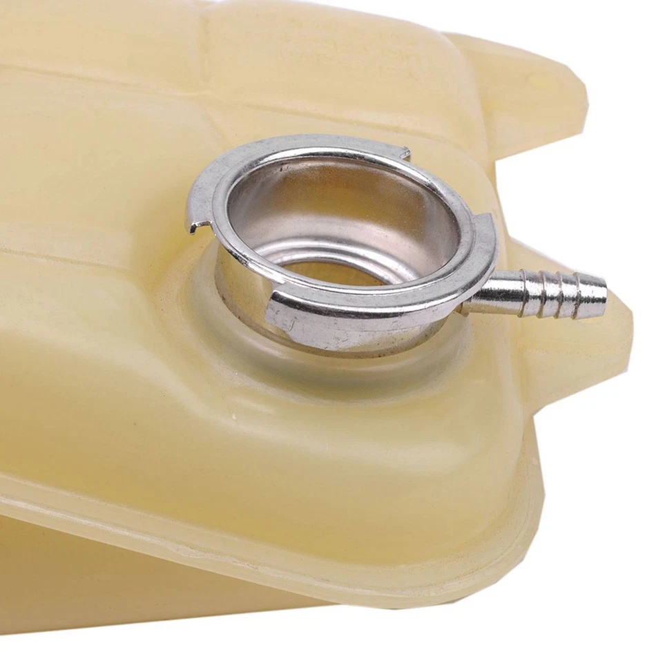 Se adapta a Mercedes-Benz W126 300 450 500 560 tanque de desbordamiento de refrigerante del radiador con tapa Foto 2 de 4