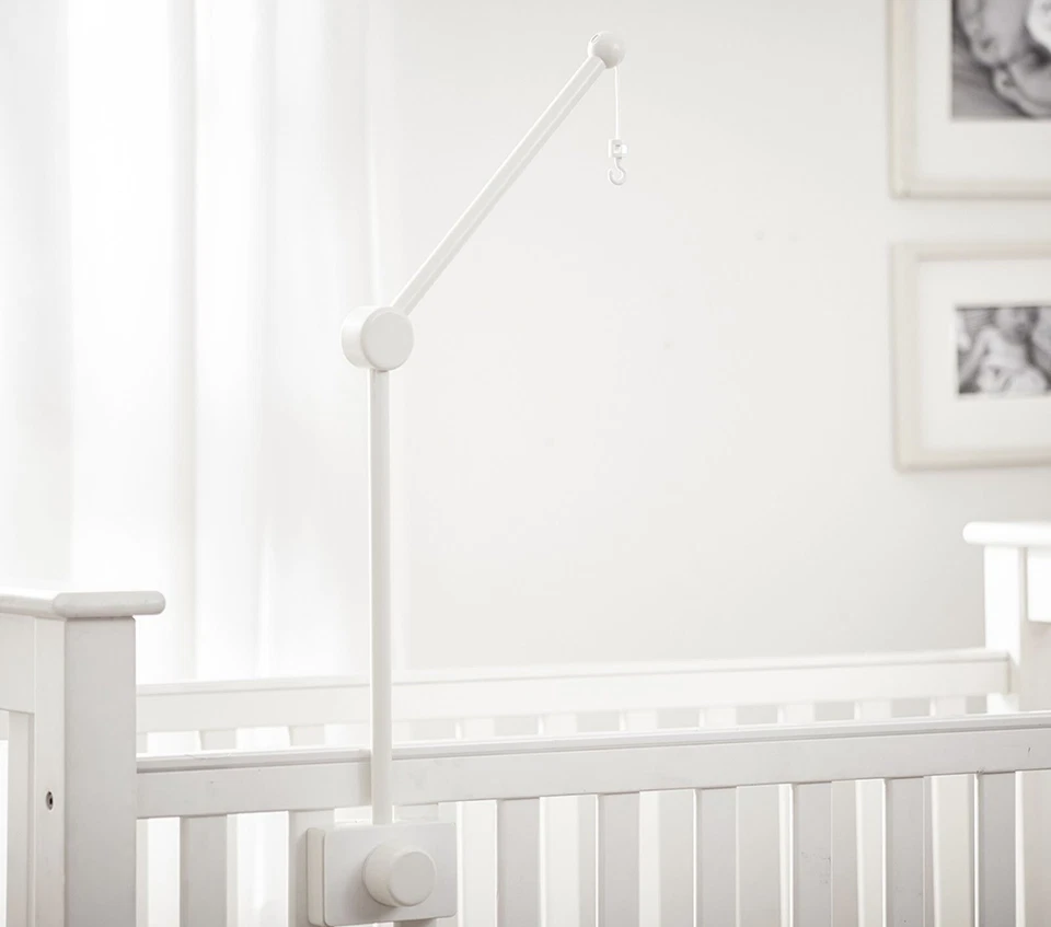 Pottery Barn KIDSBABY вязаный животных кроватки мобильный и белый кроватки руки с музыкой - Изображение 2 из 4