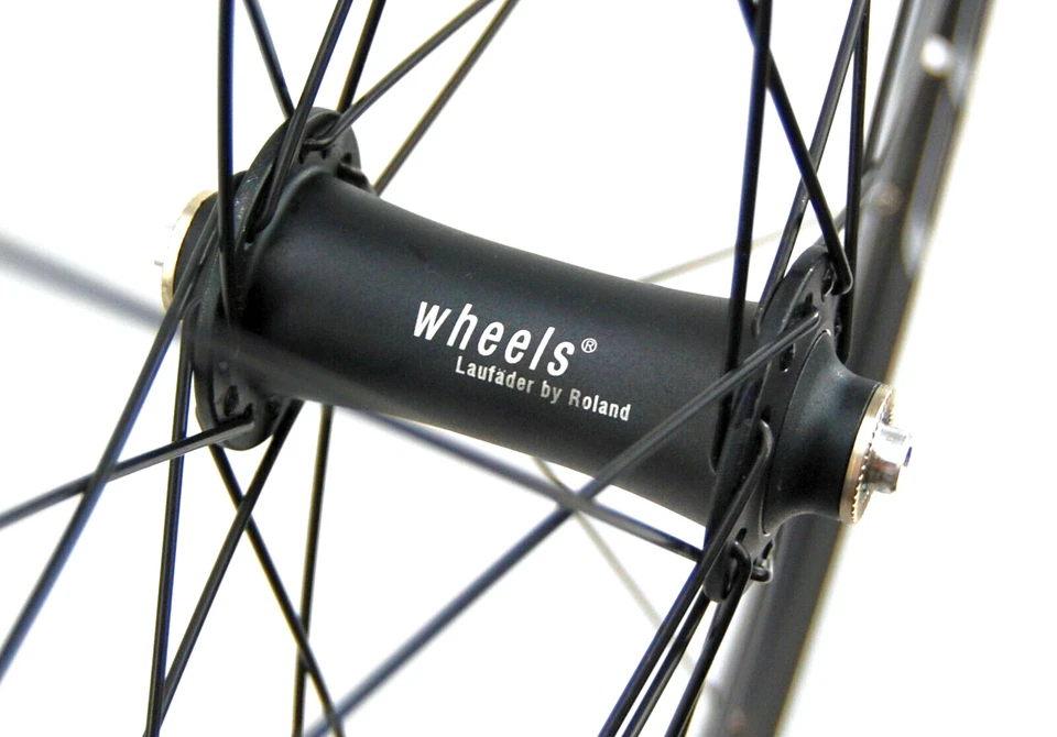 Rennrad Laufradsatz Mach1 Concept 28 Zoll Roland-Naben schwarz 8/9/10-fach 28L - Bild 2 von 4