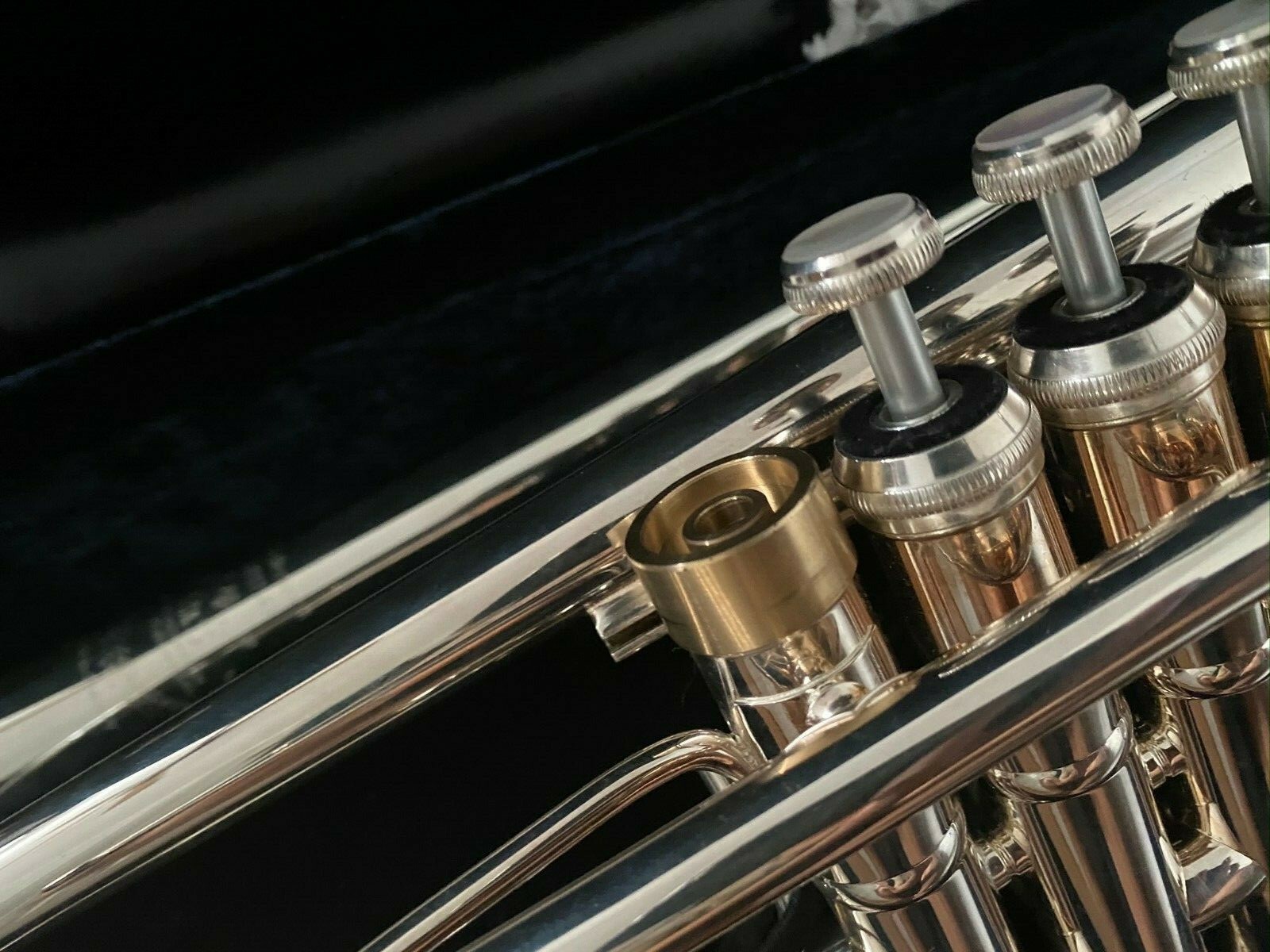 Trumpet Heavy weighted Top Valve Caps Set of 3 fits for Bach Bb & C eBay