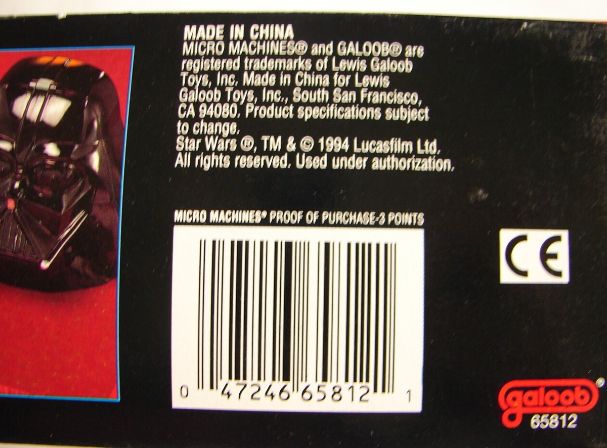 Micro machine ダースベイダー Star Wars Micro Machines Transforming Head Playset Lot Vader