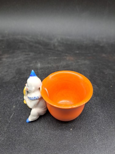 Tiny Vintage Japanese Clown Planter - Picture 6 of 14