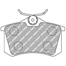 Satz Bremsbeläge 24181328 Bremsklötze hinten für Citroen C2 JM JG C3 1 FC 2 S
