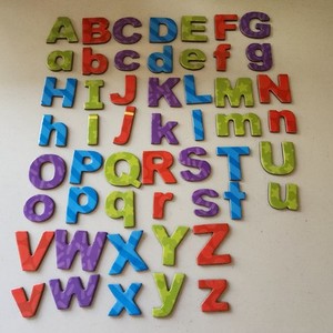 Magnetic Alphabet Letters Upper Case & Lower Case ABC Set Of 52 Replacement