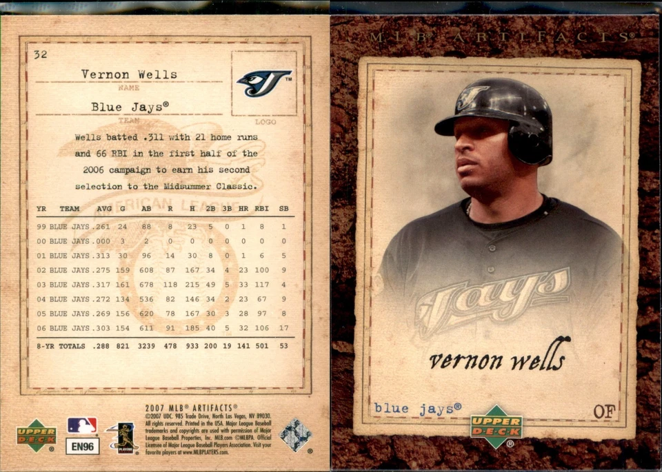 Лот бейсбольных карточек 2007 Upper Deck MLB Artifacts 16 штук - Griffey - Изображение 4 из 4