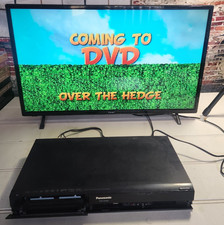 Panasonic DMR-XW385 DVD HDD Recorder 500GB HDMI Ethernet Black – Tested Working